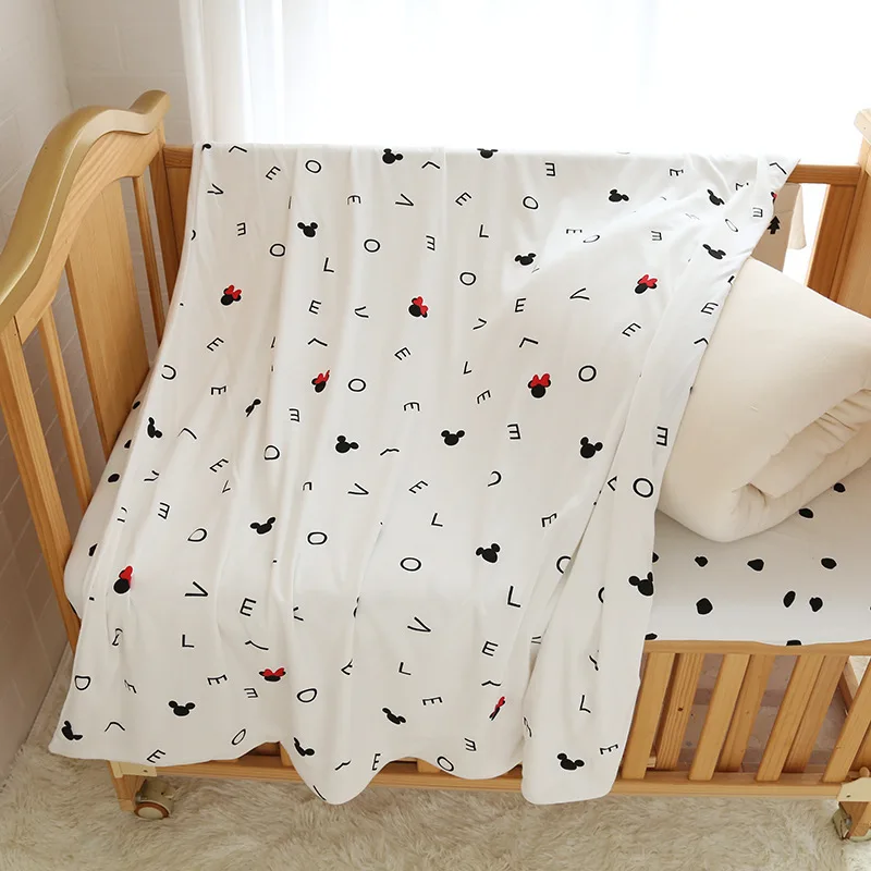 

Baby Bedding Set Kids Quilt Cover Without Filling 1pc Cotton Crib Duvet Cover Cartoon Baby Cot Quilt Cover 150*120cm CJ185