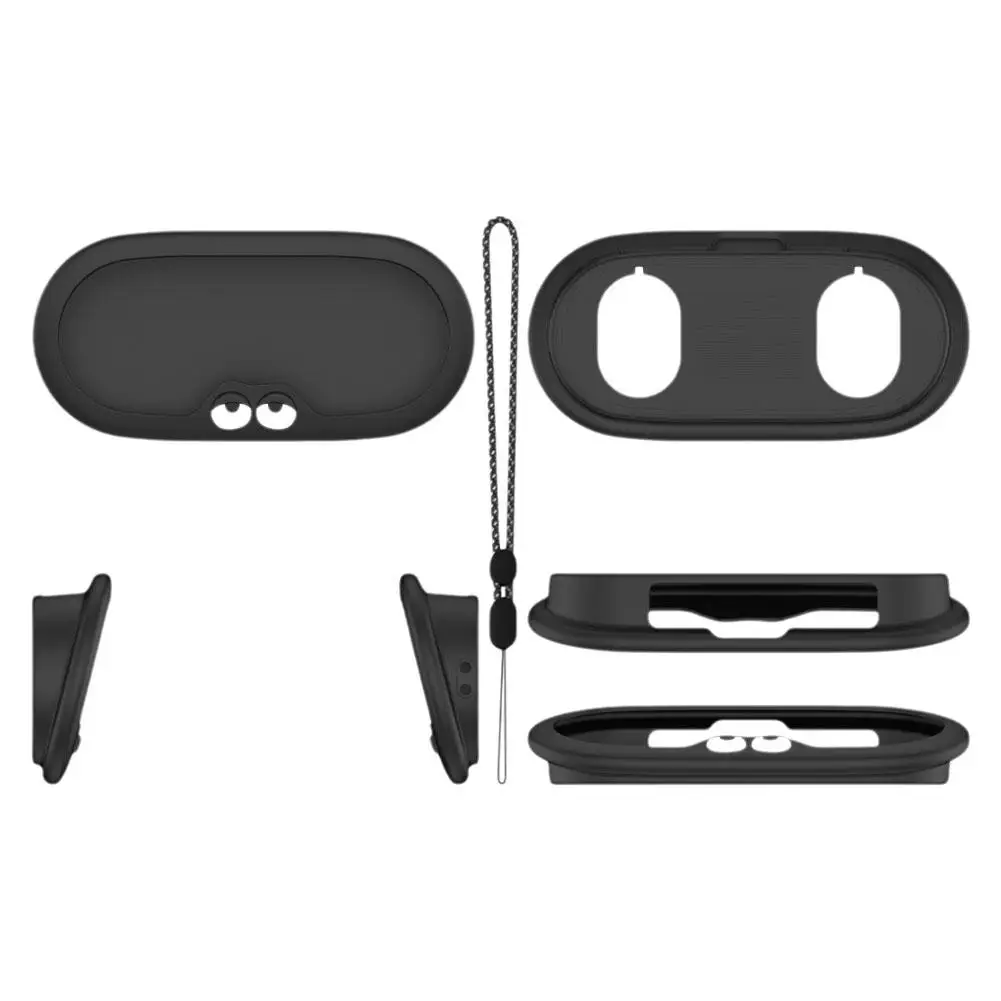 2 Color For Google Ty Streamer 4K Soft Silicone Protective Case Sleeve For Google TV Streamer 4K TV 2024 Shockproof Covers I5C0