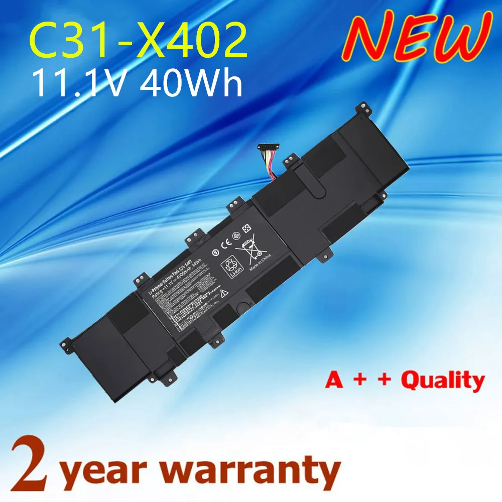 C31-X402 Laptop Battery For ASUS VivoBook S300 S300C S300CA S300E S400 S400C S400CA S400E Series