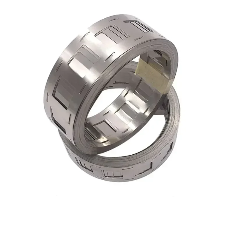 Pure Nickel Strip,10m/Roll, 0.12x27mm 0.12x25.5mm, Battery Spot Welding Nickel Strips for 2P 18650 Battery Pack Welding