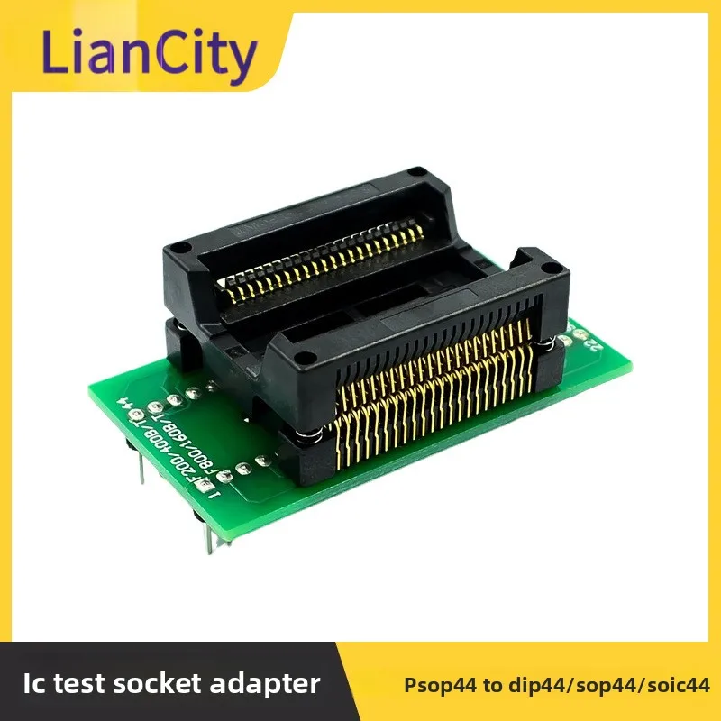 

NewICTest Адаптер для гнезда Преобразование гнезда для записи SocketPSOP44TurnDIP44/SOP44/SOIC44