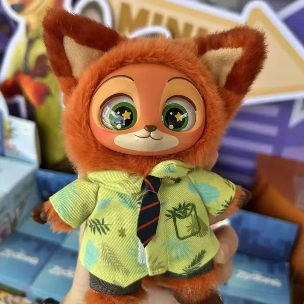 Zootopia صندوق أعمى لطيف نيك جودي أفخم الفينيل دمية صندوق الغموض أنيمي حقيبة بنقوش كرتونية سحر جمع لعبة مجسمة هدية