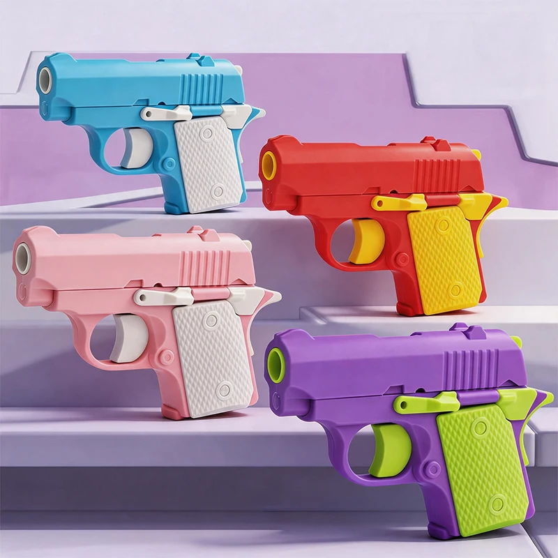 3D-gedrucktes Mini-1911-Waffenmodell, Kinderspielzeug, Zappeln für Kinder, Erwachsene, Jungen, Stressabbau, Spielzeug für Kinder, Dekompressionsgeschenk – Detail 4