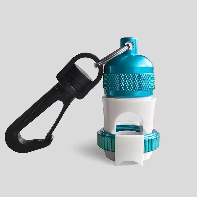 Clipe magnético ajustável da mangueira do regulador de mergulho, braçadeira retentora do polvo de liberação rápida para acessórios dos esportes aquáticos do mergulho