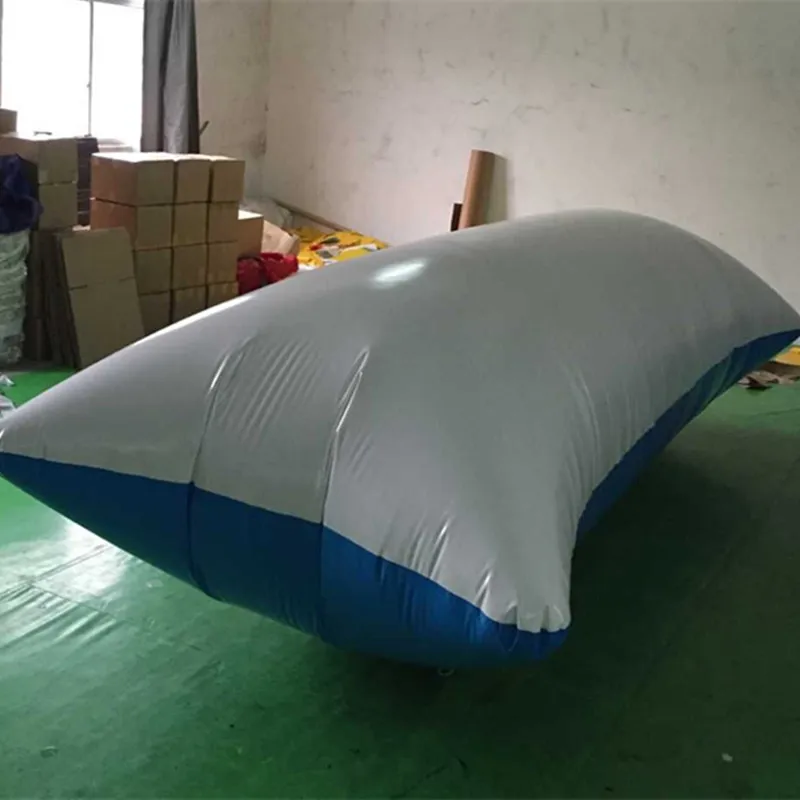 จัดส่งฟรี 7x3m 0.9mm PVC Inflatable Trampoline น้ํา Pillo น้ําหยดกระโดดพองกระโดดกระโดดเตียงน้ํากระโดดกระเป๋า