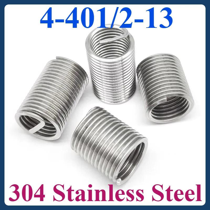

4#-40—1/2-13 304 Stainless Steel American Standard Threaded Insert Wire Thread Insert