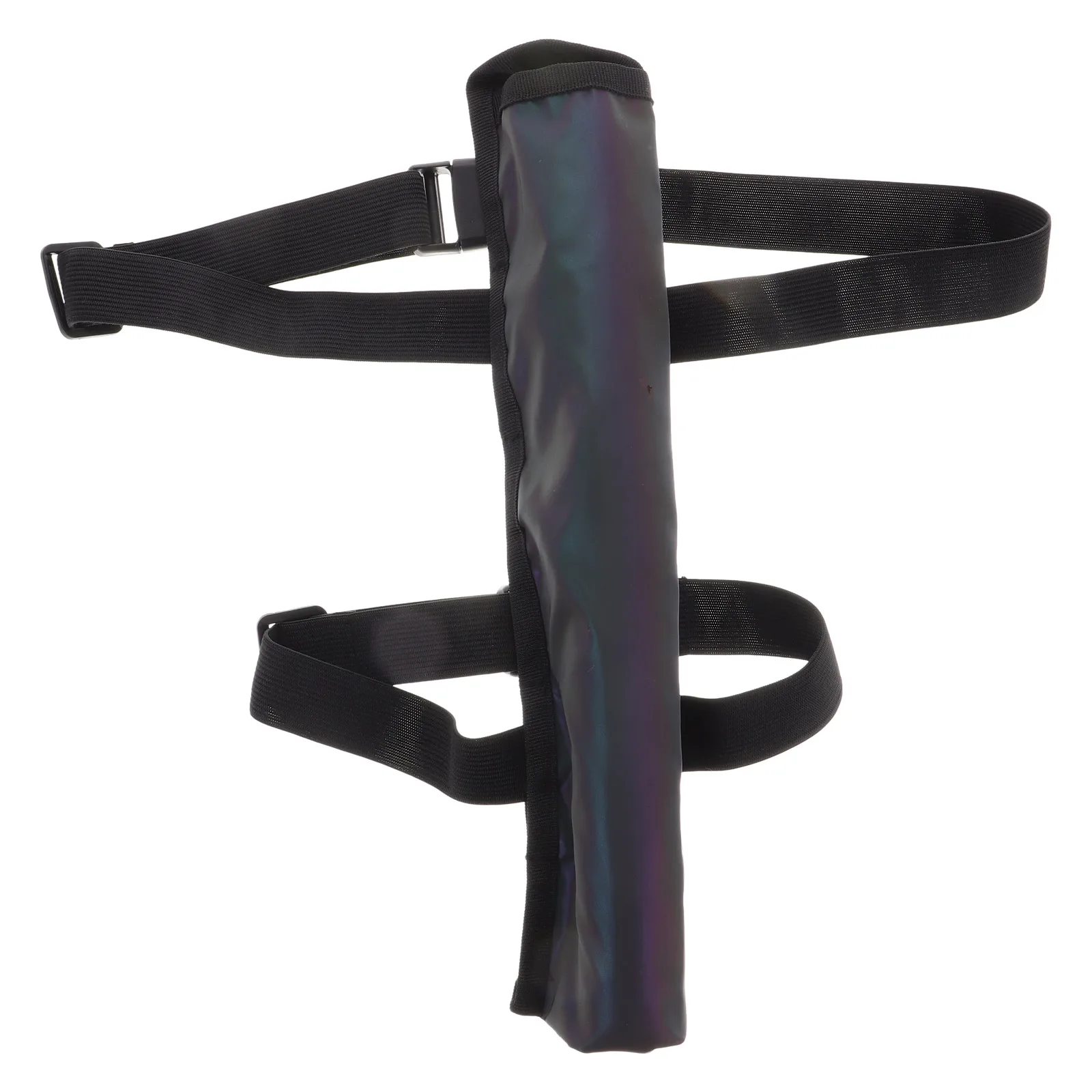 

Stylish Reflective Fan Bag Folding Handheld Fans Foldable Holder Rave Accessory Lightweight Portable Storage Fan Holder