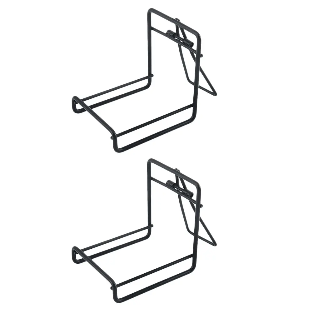 

2Pcs Kitchen Coaster Holder Iron Storage Rack Thickened Material Detachable Waterproof MoistureProof Easy Clean