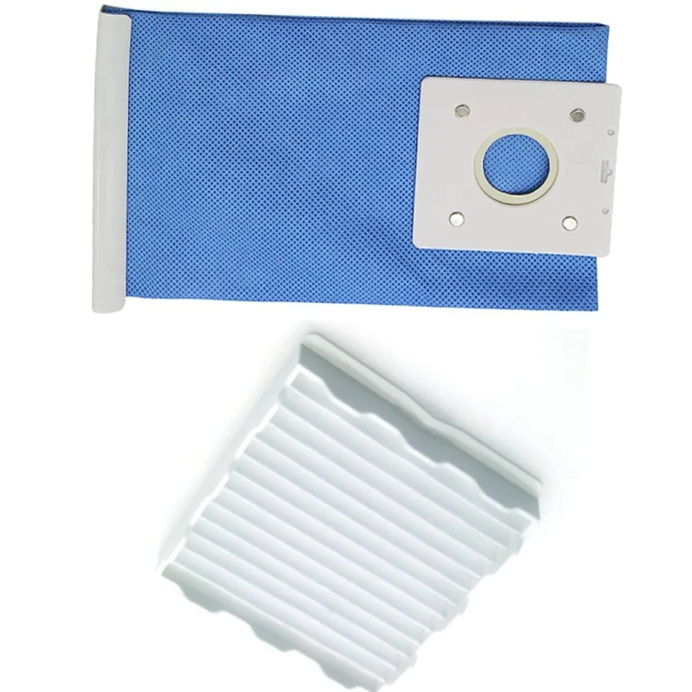 DJ63-00539A HEPA Filter & DJ69-00420B Dust Bag for Samsung SC41 SC52 SC56 SC61 Vacuum Cleaner SC4140 SC4181 SC4187 SC5240 SC5630