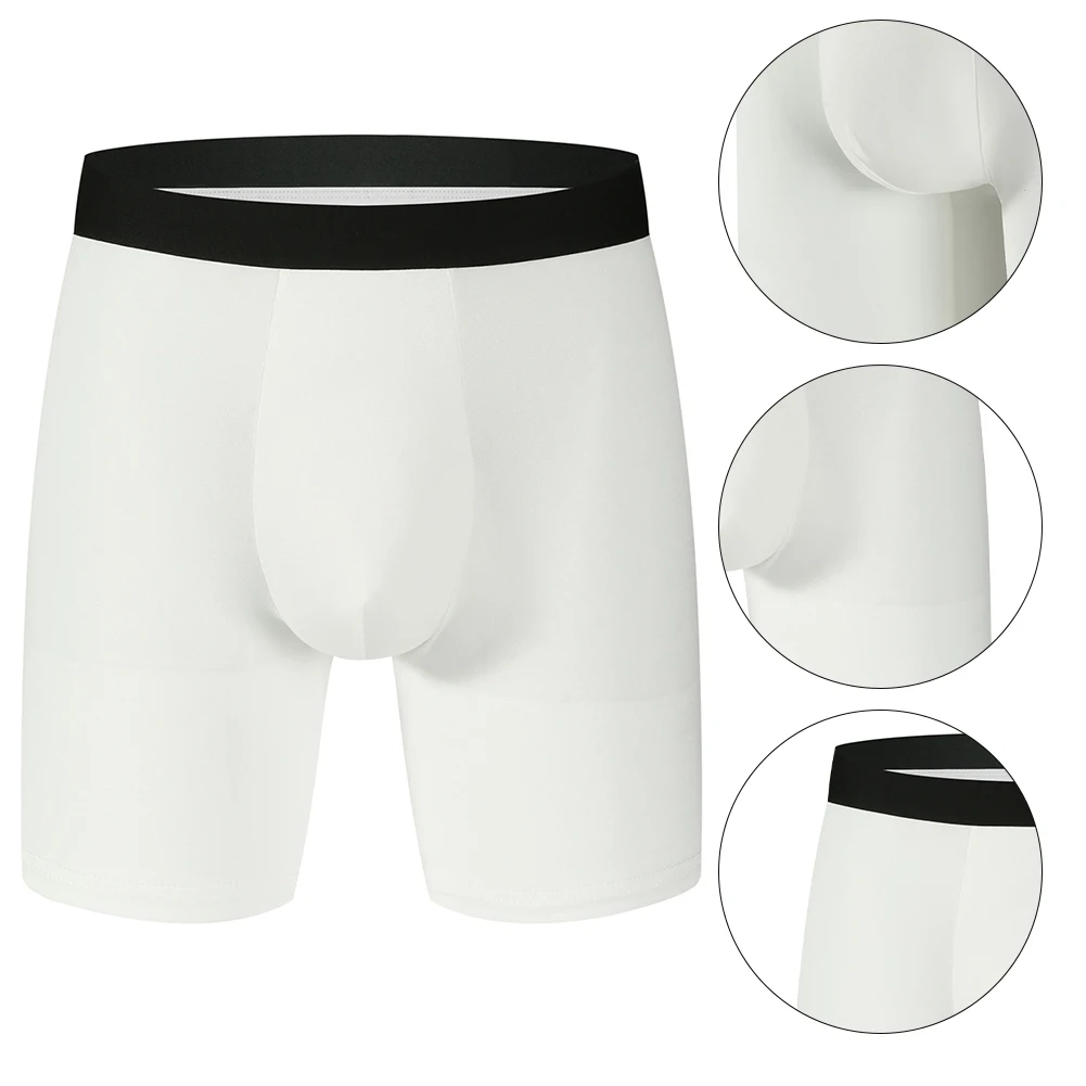 

For Men Long Leg Underwear Comfortable Underwear 4 5PCS Set Classic Style Color Matching Pattern New Condition