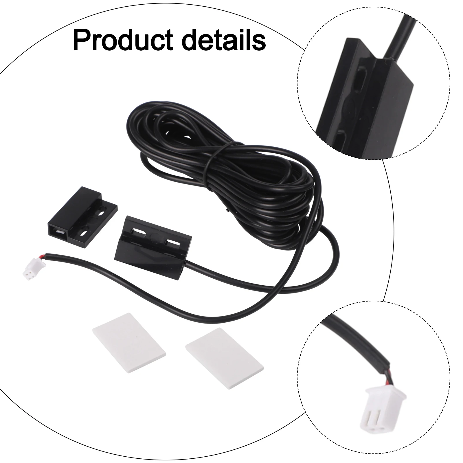 DIY Magnetic Sensor Magnetic Reed Switch Erosion Resistant Garage Door Control Metal Magnetic Switch For Automation