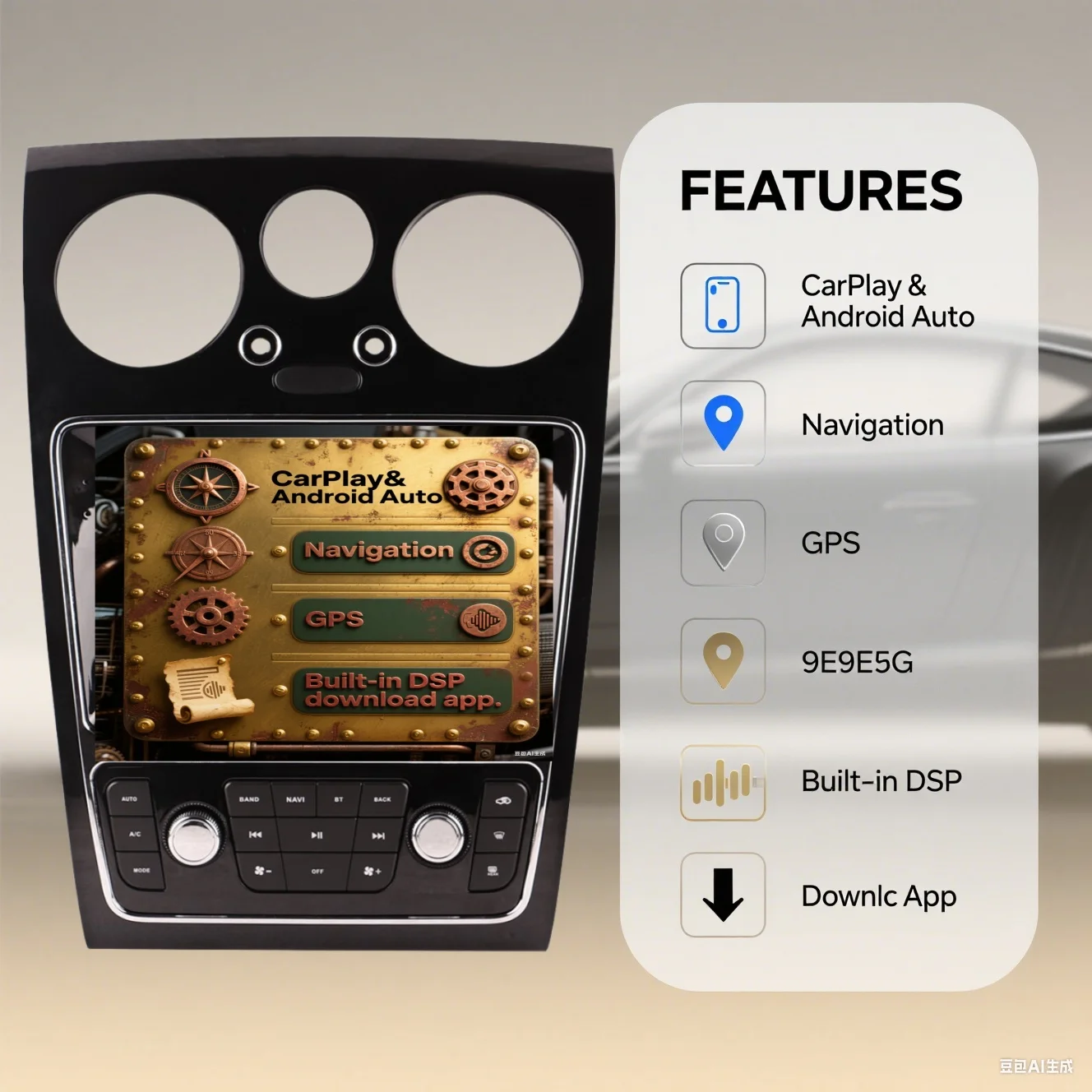 

Android 14 Video Player For Bentley Continental GT Flying Spur-2004 2005 2006 2007 2008-2017 GPS Car Radio Head Unit Multimedia