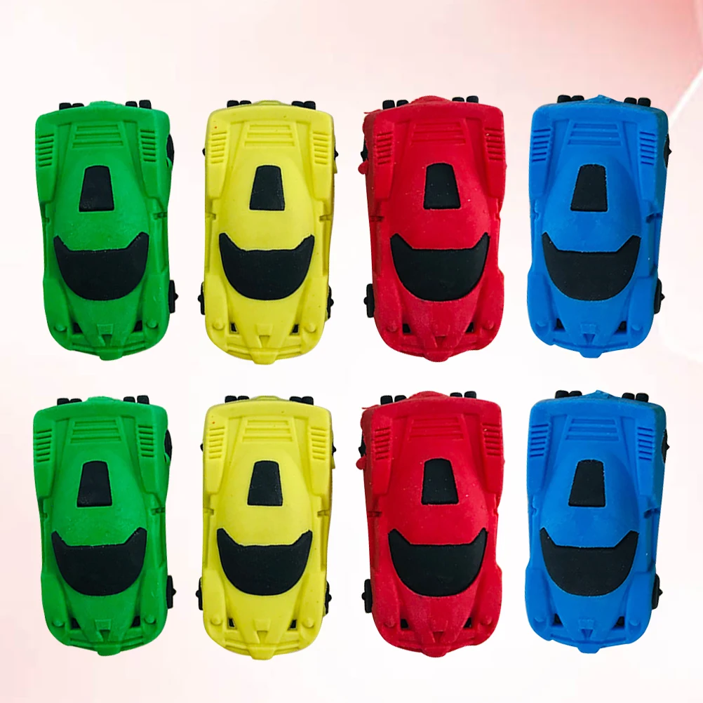 

20 Pcs Car Eraser Erasers Funny Gift Stationery ing Shaped Pupils for