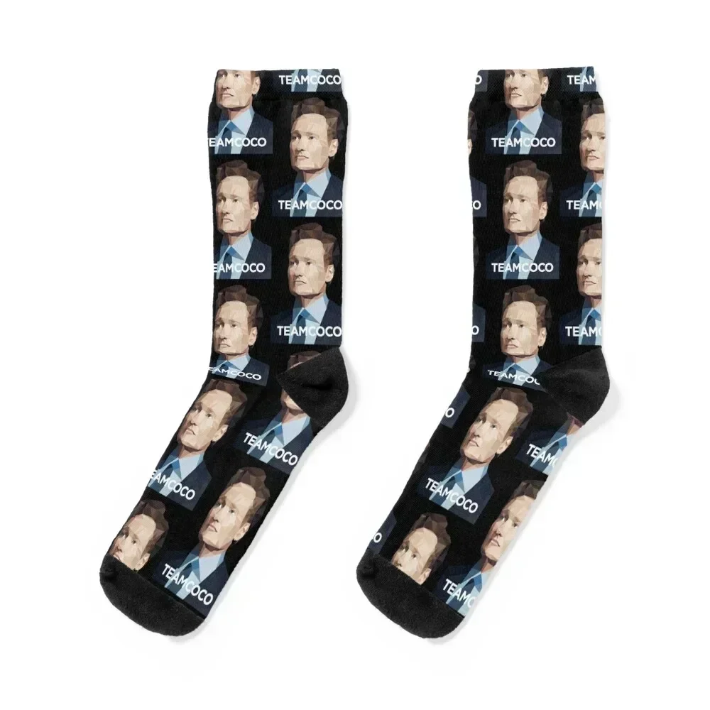 

Conan O'Brien Socks football happy new in's winter Boy Socks Women's