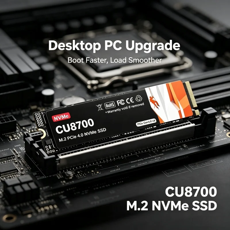 CU8700 NVMe M.2 2280 SSD 512GB 1TB 2TB 4TB High Speed Read Write Internal Solid State Drive for Desktop Laptop PC