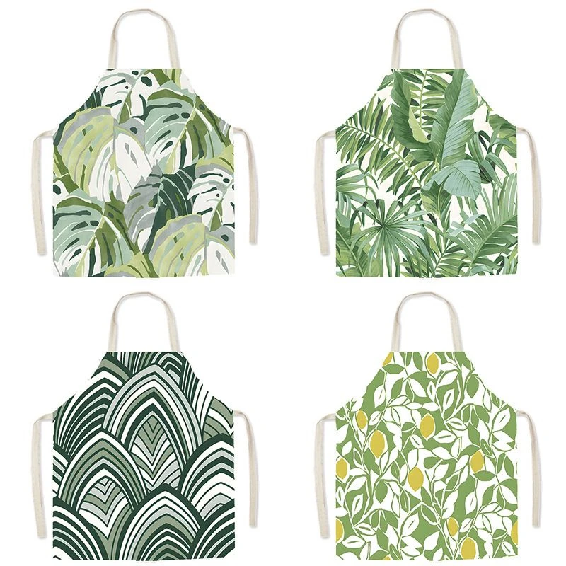 

Нордический льняной фартук без рукавов для пар, для кухни, выпечки и готовки, унисекс, поясной фартук шеф-повара