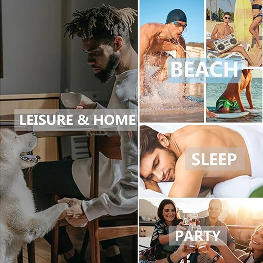 ZONBAILON Men's Boxers, G-String Backed Pouch Thongs with Skirting, Sexy Sleep Shorts Silky Pajama Underwear, Split Side