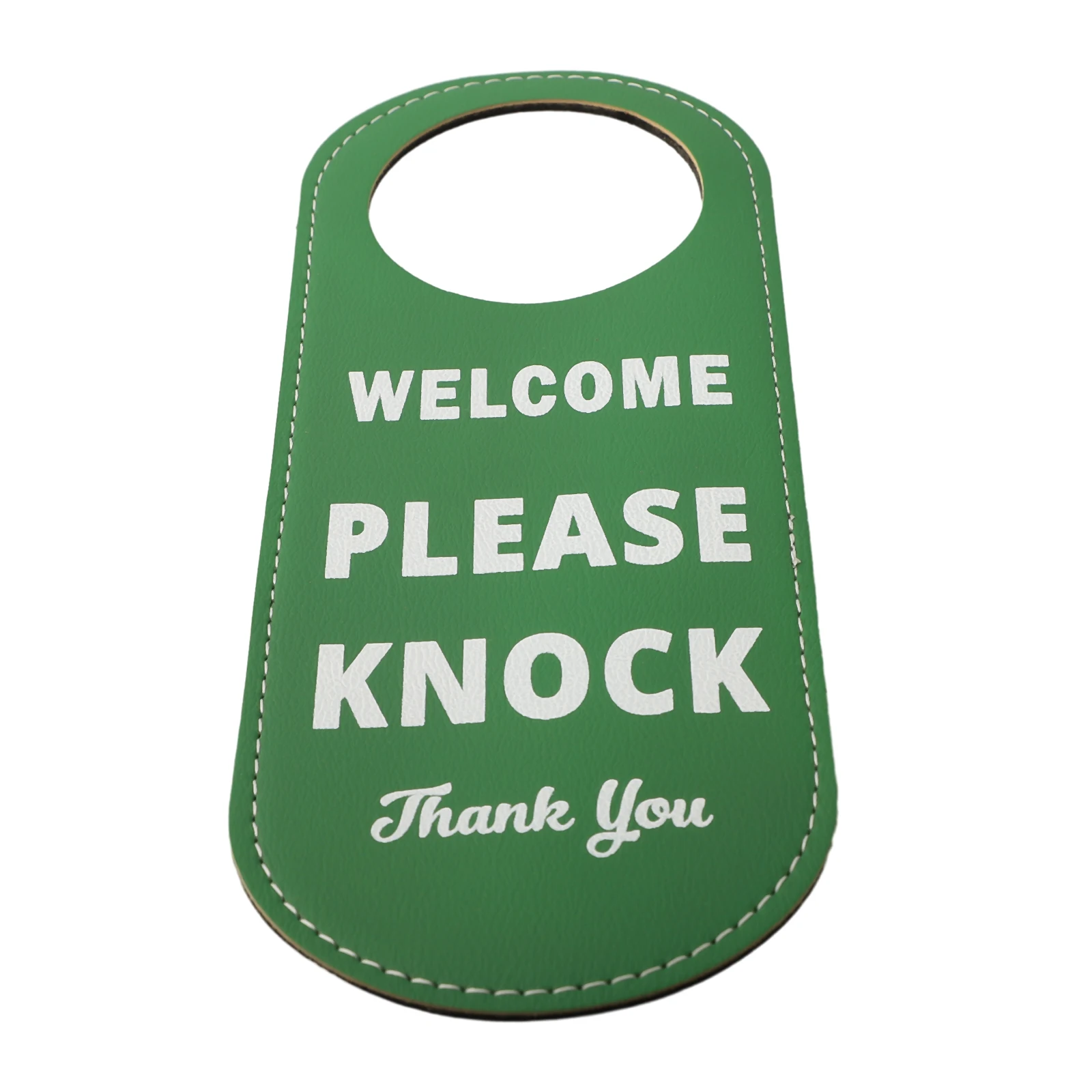 Do Not Disturb Door Sign Home Décor Pattern Design 1 * 22.5*8.5cm Beautiful Black+green Room Door Hotel Useful