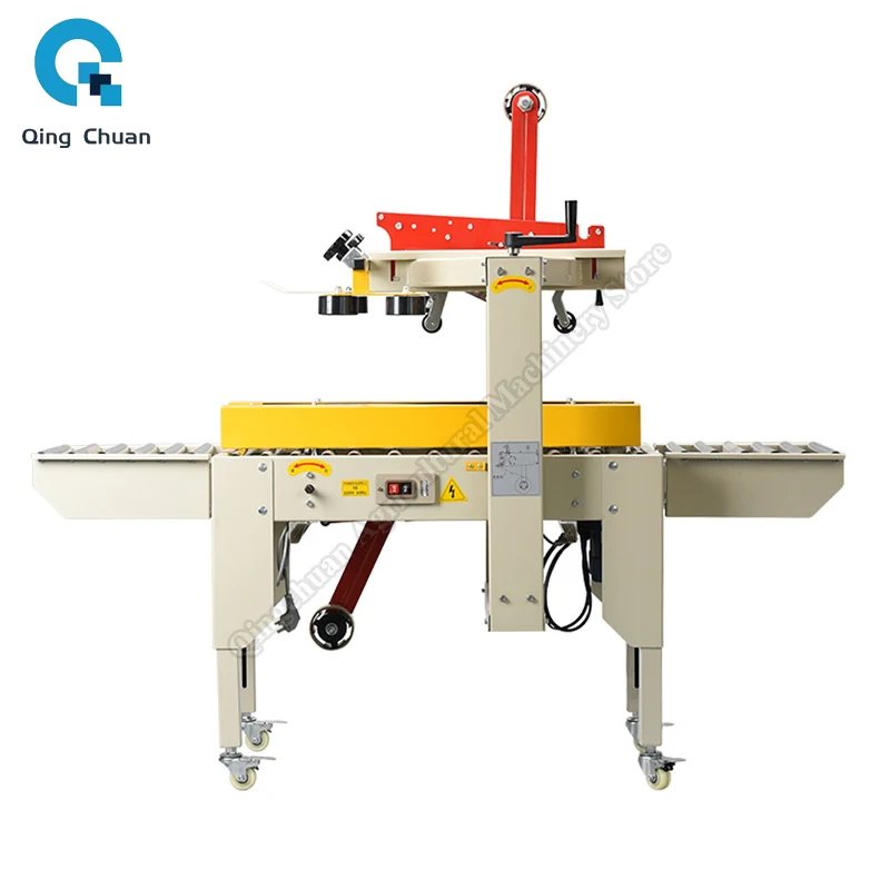 Box Taping Carton Sealing Machine Factory Supply Automatic Case Taper Sealer Packing Carton Box Sealing Packaging Machine