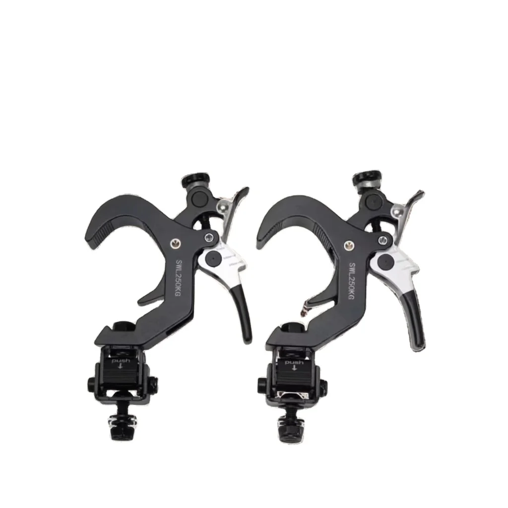 100kg Load Capacity Folding Quick Clamp DMX Stage Lights for Suspension LED Moving Head Spotlights Beam IP65 for Theme Park Use