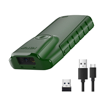 NETUM Bluetooth Barcode Scanner 3-in-1 Small Portable QR Bar Code Reader Automatic Wireless Gun Scan Back Clip Barcode Scanner