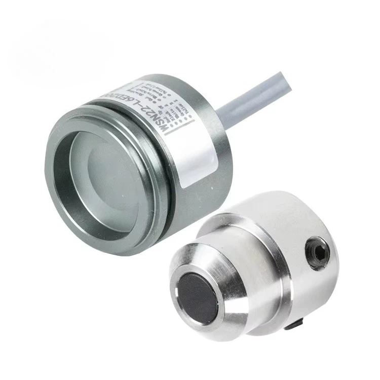 Hengxiang WSN22-L6ED200B6 Non-Bearing Incremental Magnetic Encoder (Blind Hole Shaft) IP67, Max 16384 PPR, 6mm Shaft Diameter