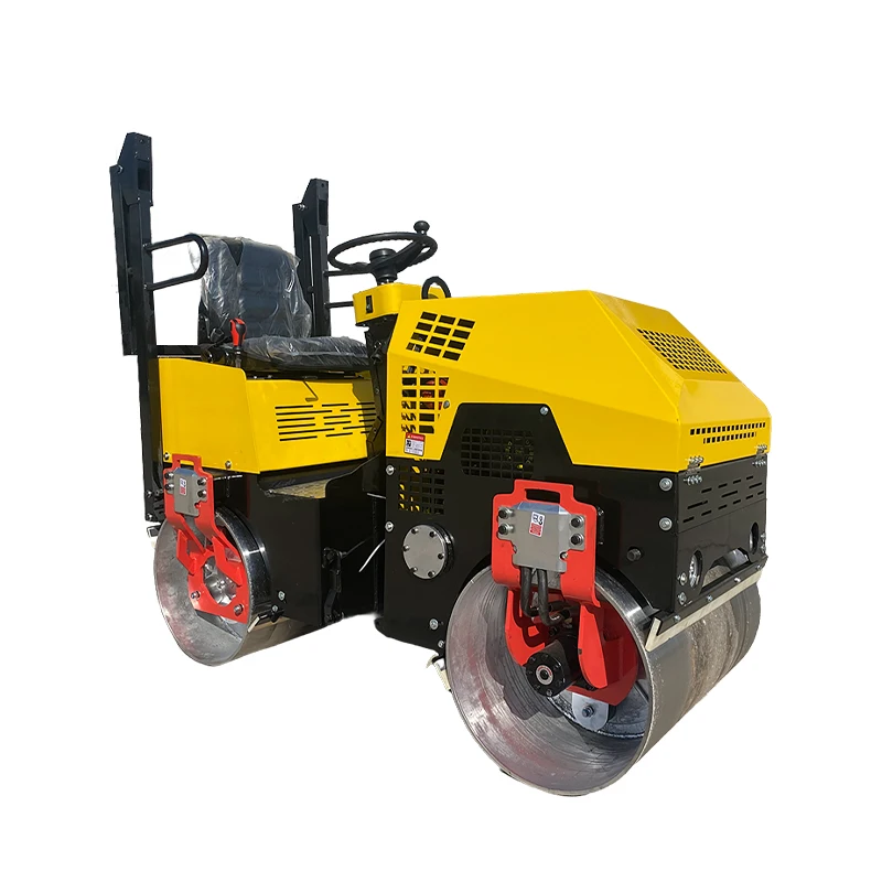 Vibratory Road Roller Dual Amplitude Dual Frequency for Various Layer Thickness From Thin Surface To Thick Base Customized Sale