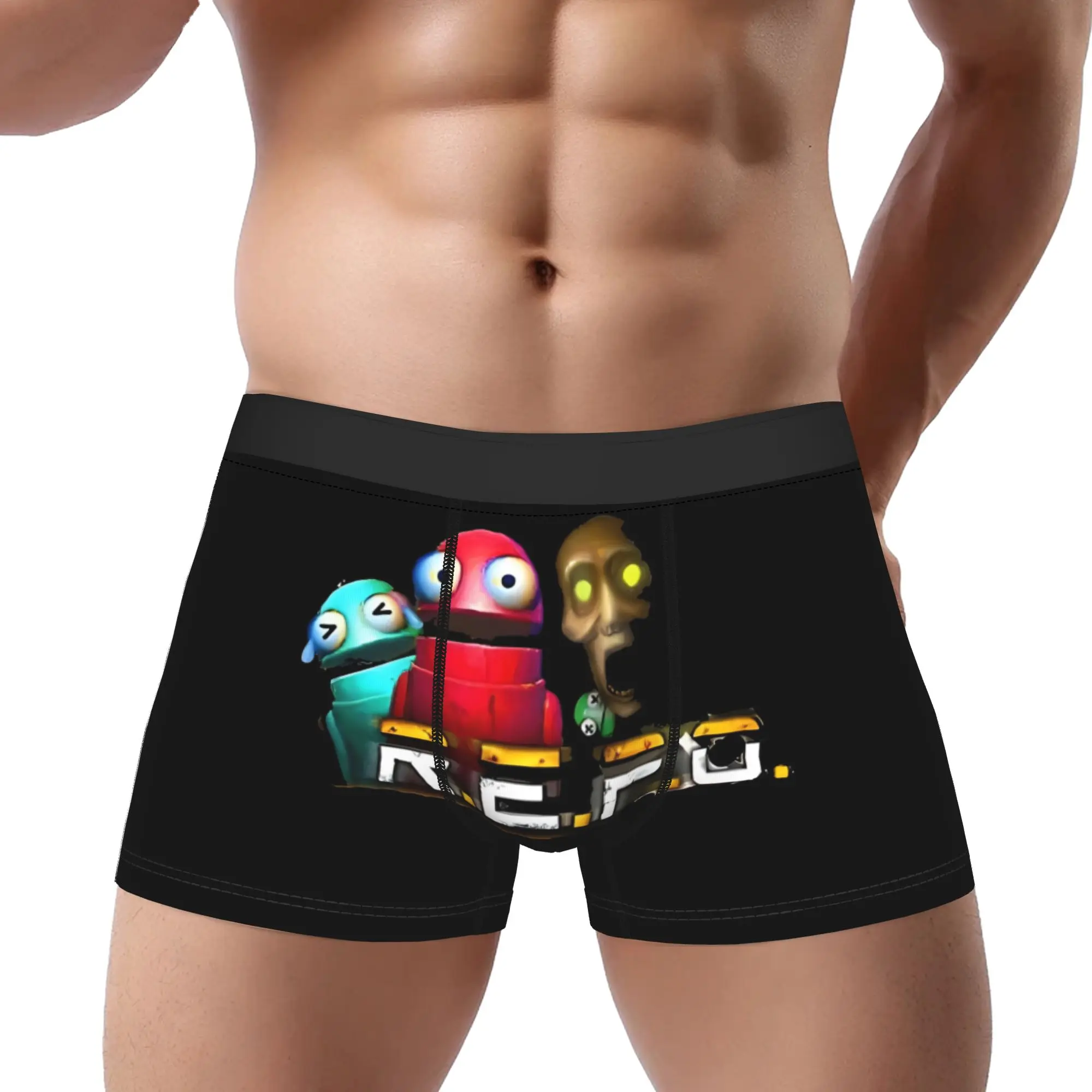

Inspired Fanart Characters 1 R.E.P.O. Underpants Homme Panties Male Underwear Ventilate Shorts Boxer Briefs