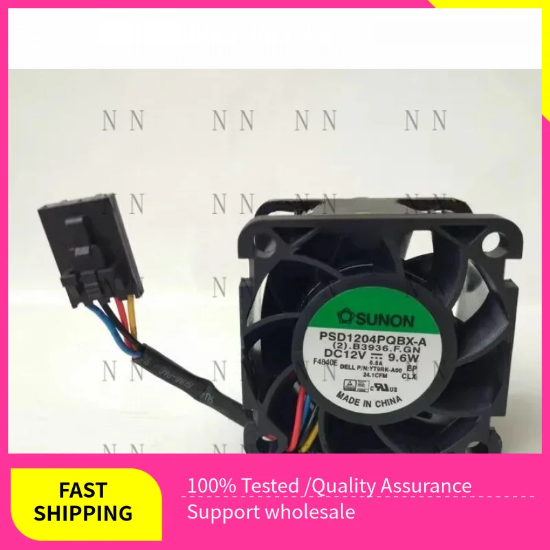 

WEP НОВЫЙ ДЛЯ SUNON 4028 PSD1204PQBX-A Серверный вентилятор постоянного тока 12 В 9,6 Вт 0,8 А