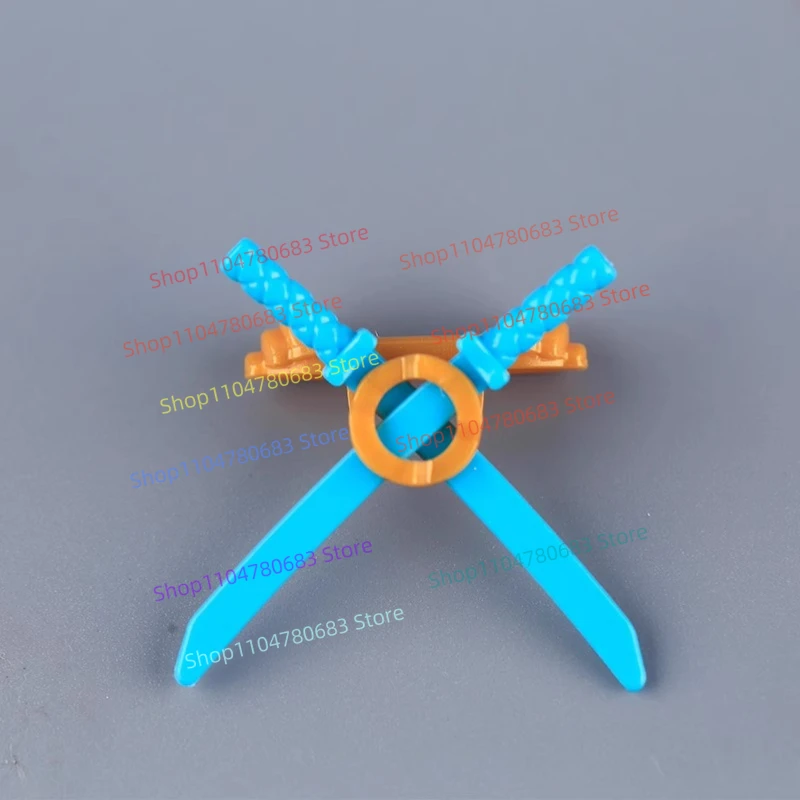 

MOC Новые строительные блоки, куклы, самурайские двойные держатели ножей, ручные аксессуары, игрушки, подарки и украшения, коллекционные предметы.