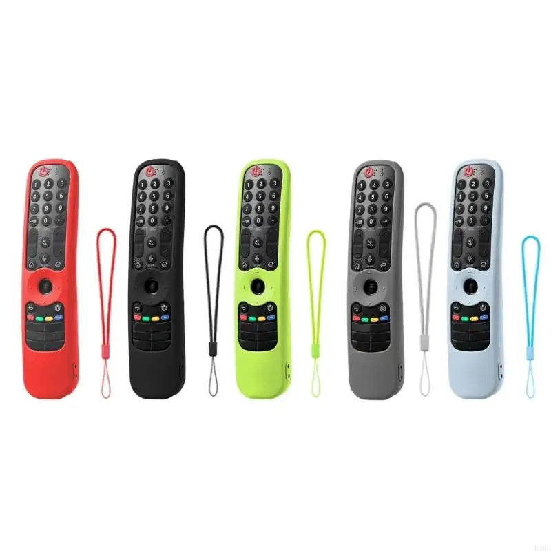 Shockproof Silicone Case for ANMR21N21GA/MR21GC Remote Control AntiSlip Grip Full Protections 896C