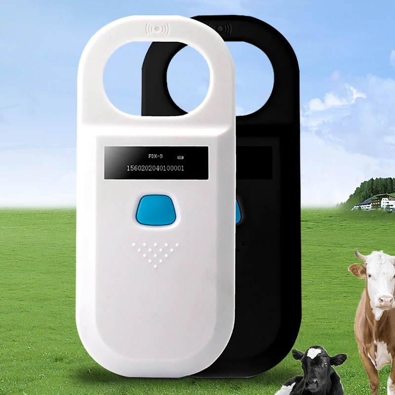 Non Contact Em4305 125kHz Animal Scanner FDX-B (ISO11784/85) USB Rechargeable Port 134.2Khz RFID Pet Dog Chip Card Reader