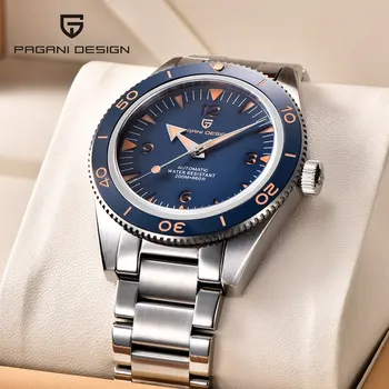 2024 new PAGANI design 41mm men's automatic mechanical watch classic retro 200m waterproof business sports watches Reloj Hombre
