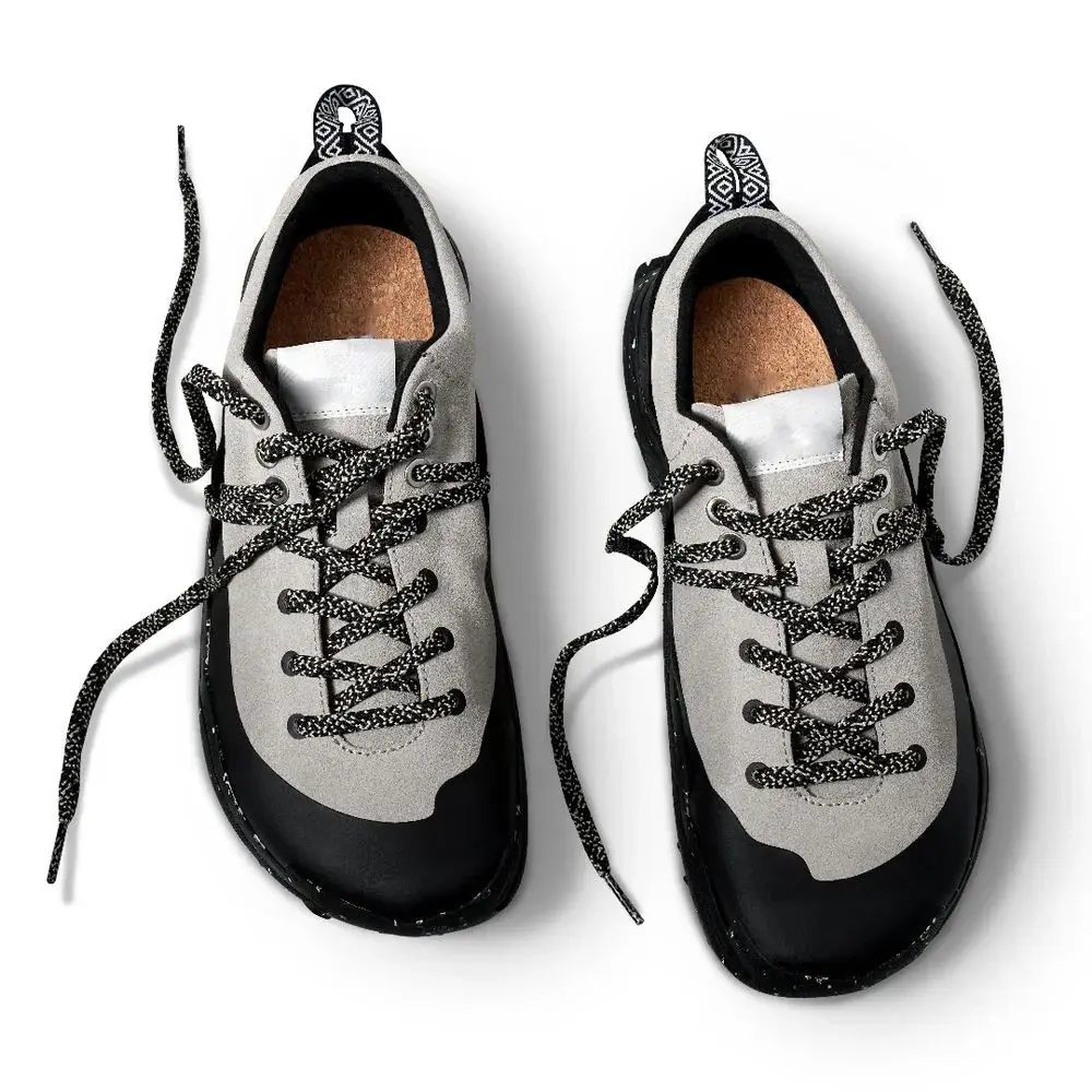 

Casual Sports oes Men's Trendy American Outdoor Climbing oes Flat Bot Hiking Barefoot oes Laced Dequn oes