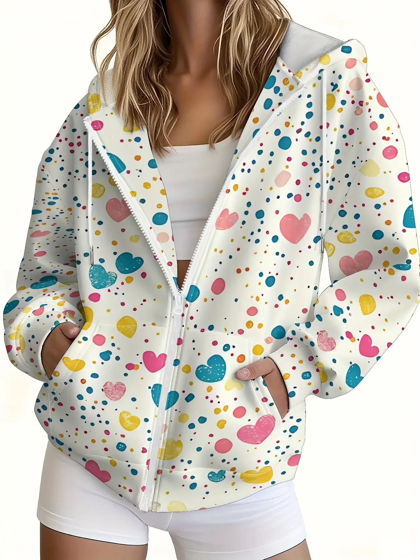 

Autumn and Winter New Internet Celebrity Versatile Coat Fashion Girls' Hoodie Women's Street style dressing