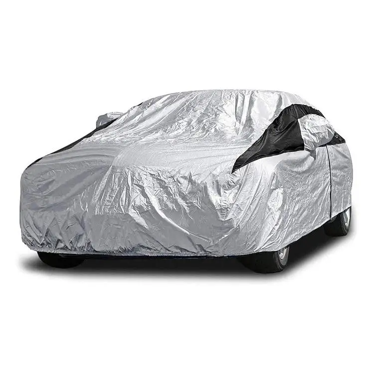 

Universal Sports-Style Full Wrap Car Cover Waterproof PEVA Material for Outdoor Sun Protection Dust & Rain/Snow Prevention