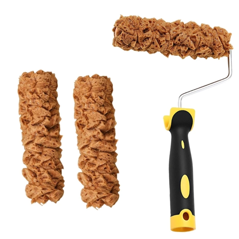 

Pack of 3 6Inch Compound Rollers with Frame for Painting Surfaces