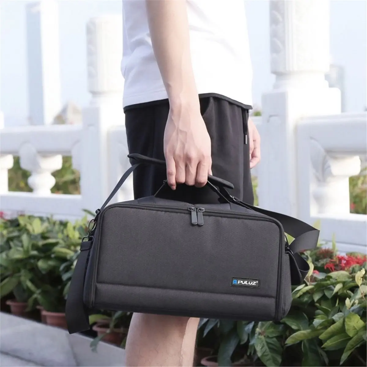 PHONE&GEAR  Portable Camera Bag Crossbody Shoulder DSLR Bag Photography Digital Storage Lens Bag