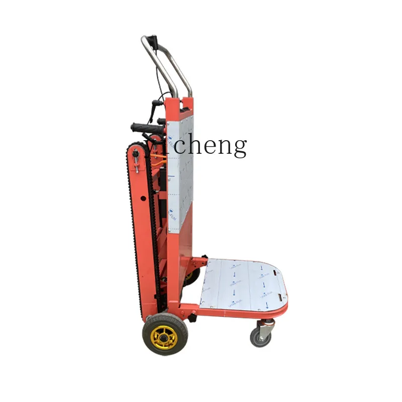 Zc New Electric Stair Climbing Truck Automatic Climbing Machine Construction Site Stairs Folding Stair Climbing Artifact