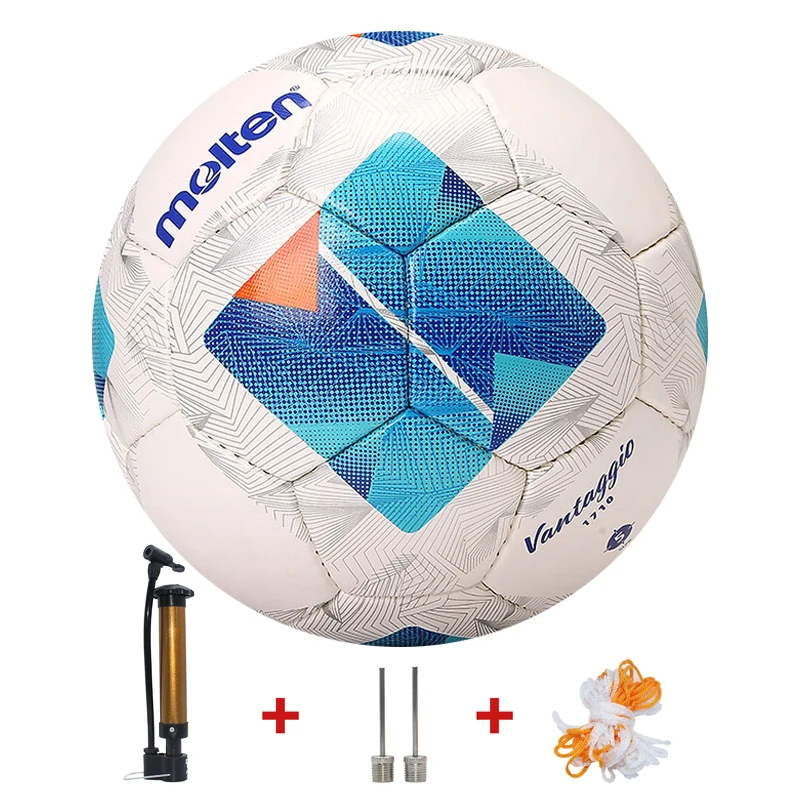 Piłki do piłki nożnej Molten 2026, oficjalny rozmiar 5/4, wysokiej jakości PVC/TPU, do treningu i meczów na zewnątrz, oryginalny futbol z pompką.