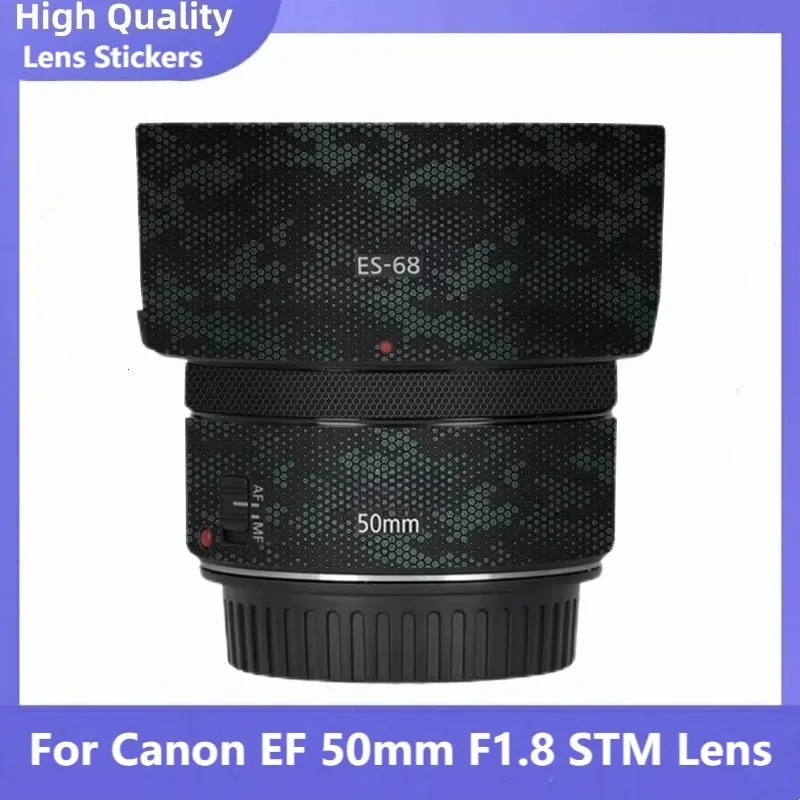 

For Canon EF 50mm F1.8 STM Anti-Scratch Camera Lens Sticker Coat Wrap Protective Film Body Protector Skin Cover