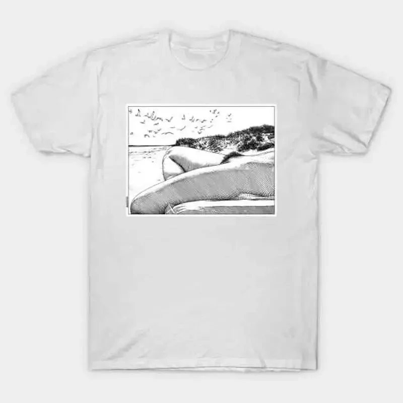 asc 967 La plage de Draguey Liberation on the beach T Shirt S 5XL Fast Shipp