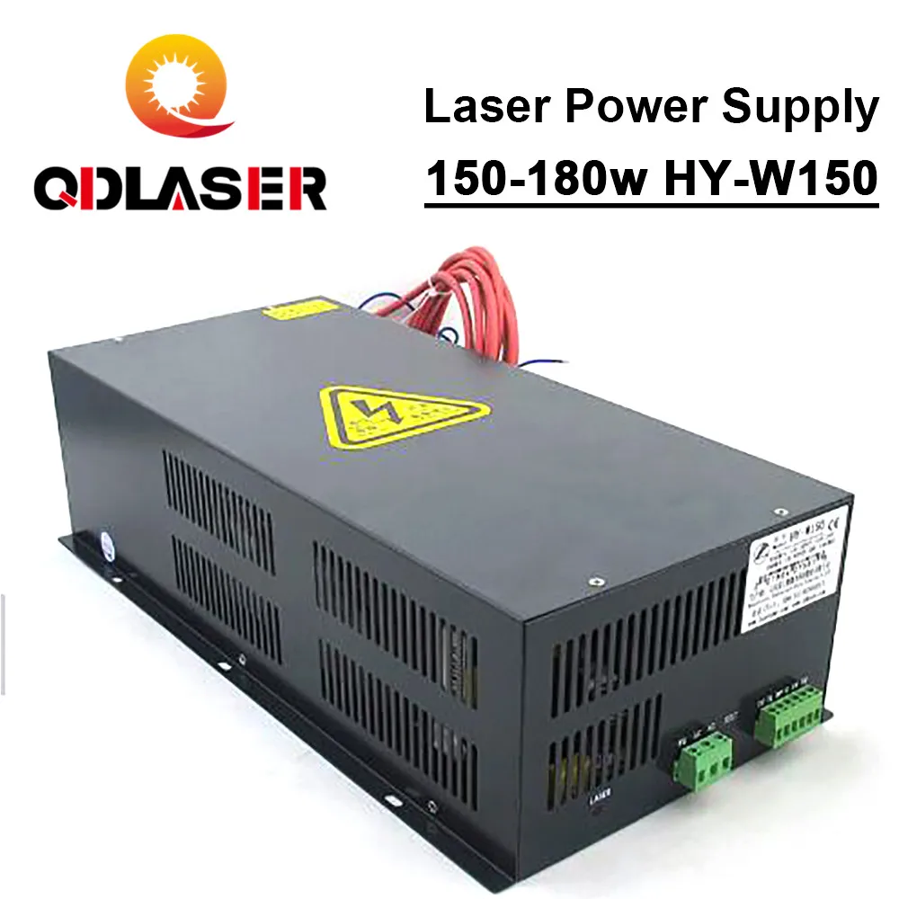 

QDLASER 150-180W CO2 Laser Power Supply HY-W150 for CO2 Laser Engraving Cutting Machine