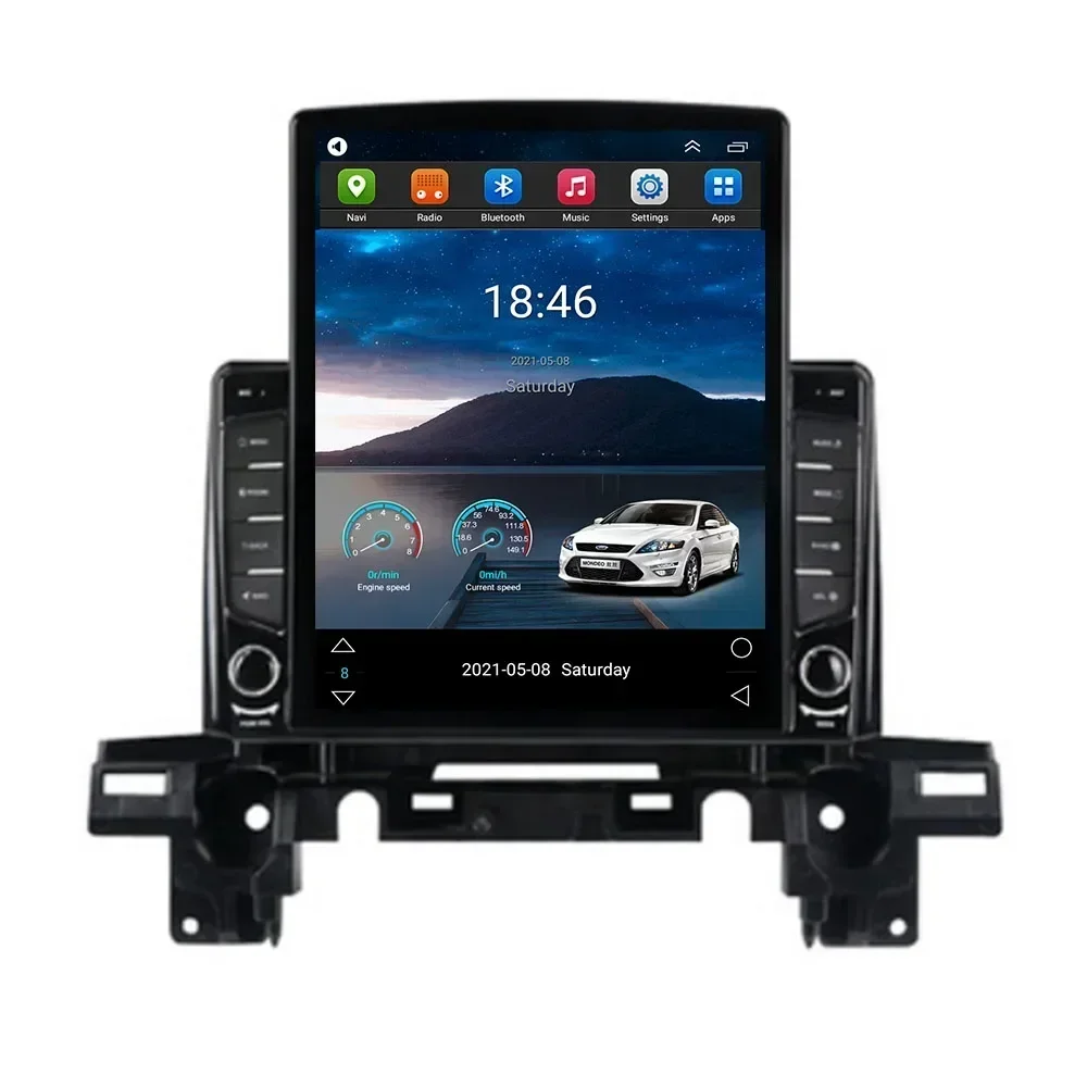 Para tesla estilo 2 din android 13 rádio do carro para mazda cx5 CX-5 2018-2050 reprodutor de vídeo multimídia gps estéreo carplay câmera dsp