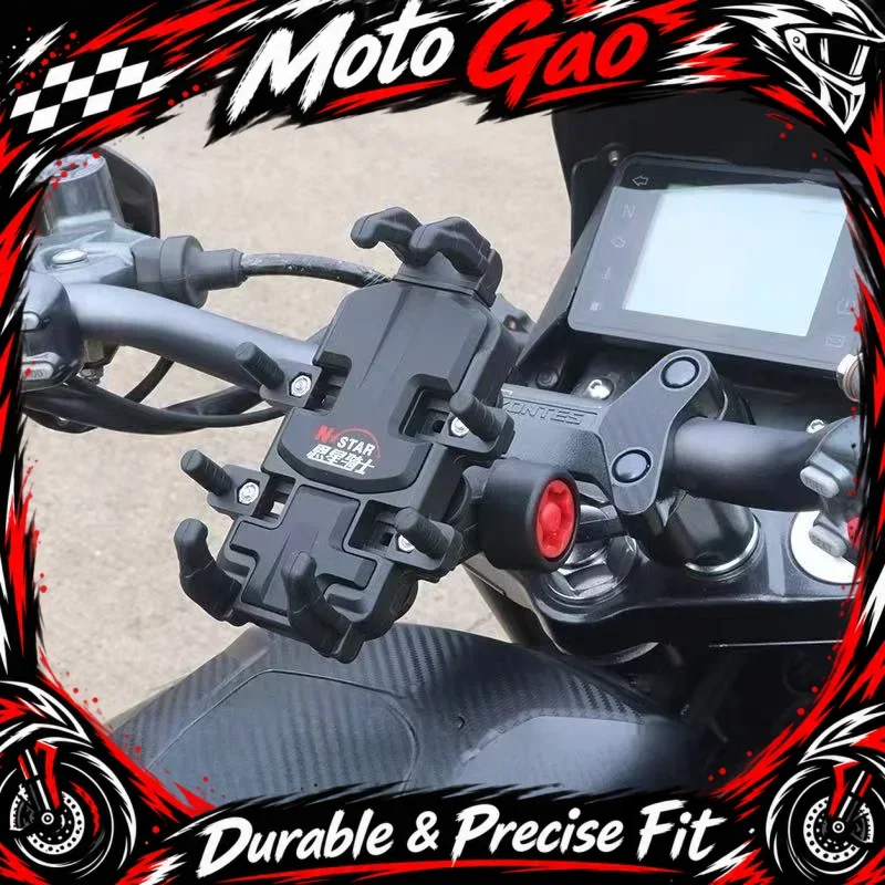 【Precise Fit】FOR ZONTES 125GK-U/G1/U1/Z2 Modified Mobile Phone Holder 125-G1 Motorcycle Dedicated Navigation Bracket Base