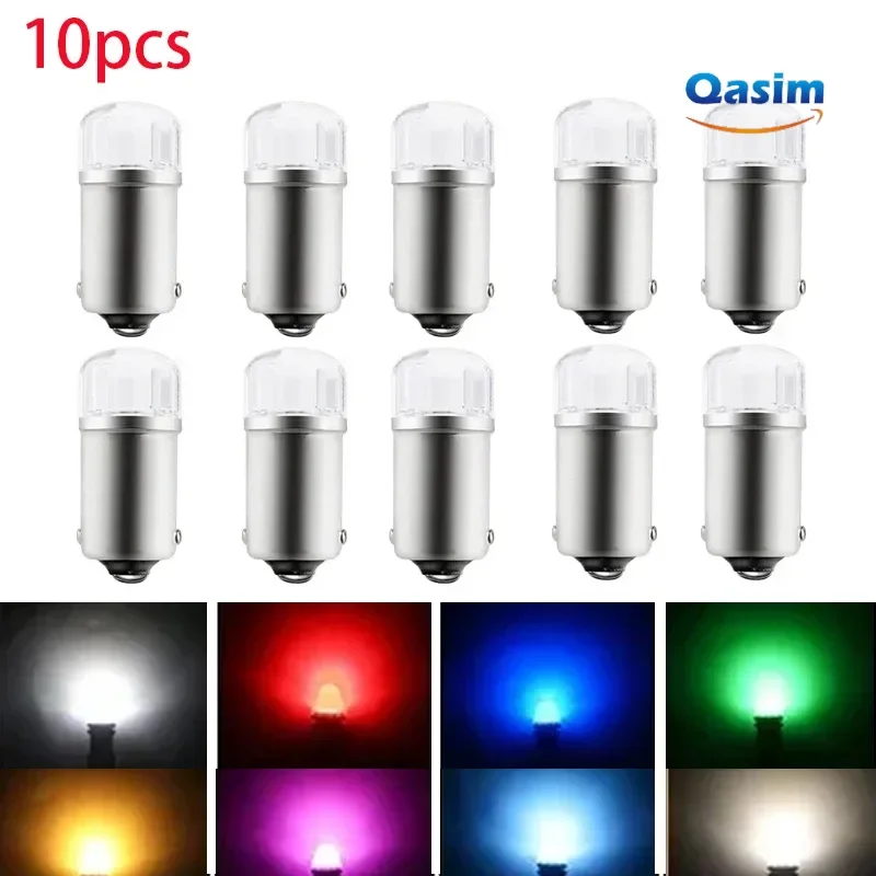 

10PCS T11 T4W BA9S 44 47 55 Led Bulb Flashlight Pinball Machine Game Car Light 6V 6.3V 12V AC DC 2SMD Auto Dome Map Side Light