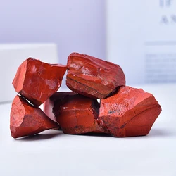 50-200g natural red jasper crystal red quartz crude ore raw stone mineral crystal mineral specimen landscape raw stone