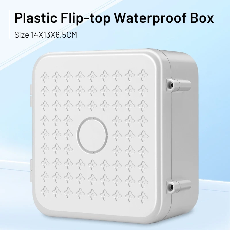 

Security Camera waterproof box Outdoor rainproof Plastic Junction Box for bullet PTZ camera Square shape wire Protection Box