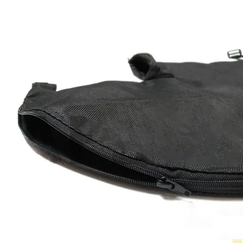 A0NC مناسبة عالميًا للحديقة حقيبة منفاخ أوراق الشجر حقيبة تجميع مقاومة للتمزق نسيج غير منسوج يتضمن 4 أشرطة تثبيت