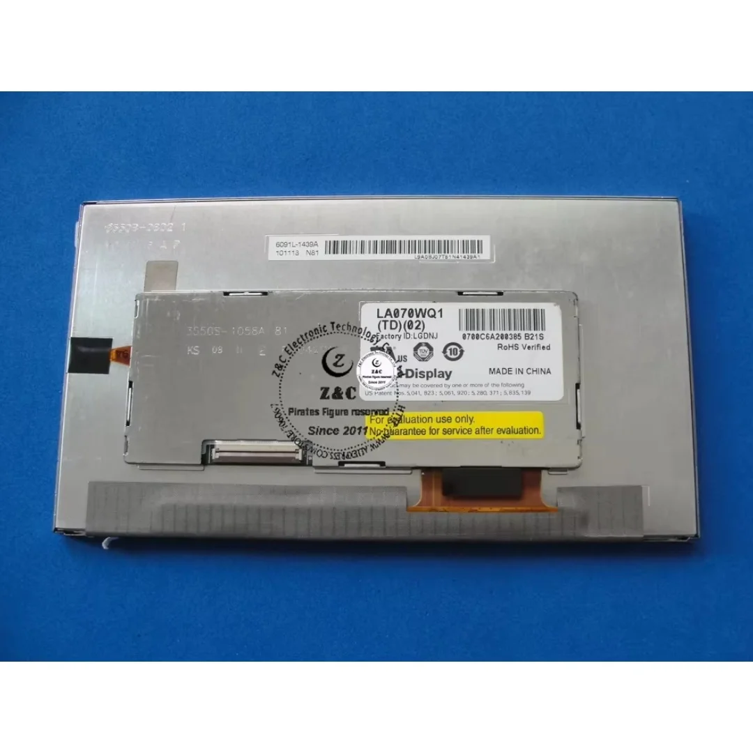 

LA070WQ1(TD)(02) LA070WQ1(TD)(01) LA070WQ1-TD01 LA070WQ1-TD02 Brand New Original 7 Inch LCD Display for Buickk OPEL Bosh NAVI